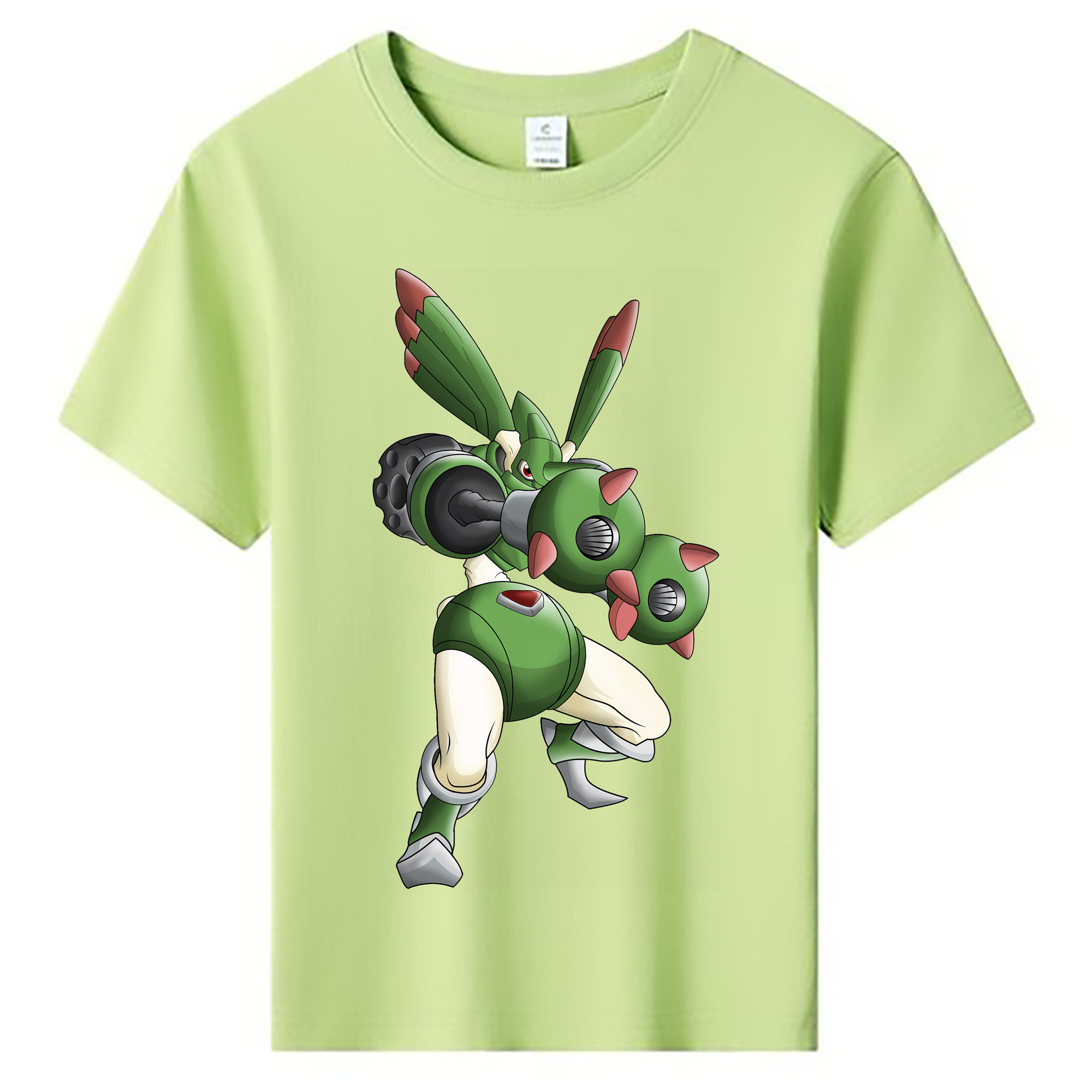 （画像用） Digimon デジタルモンスター/デジモン 綿100％キッズTシャツ（フロントプリント）